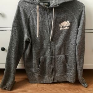 Women's Roots zip up sweater